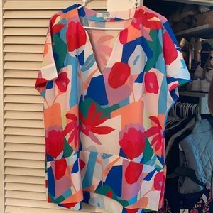 Crosby by Mollie Burch Happy Paradise Tunic - M
